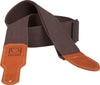 Boss BSC-20-BRN guitar strap, brown cotton
