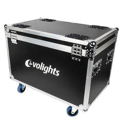 Flightcase para 4 Evolights 40x10W Wall Washer