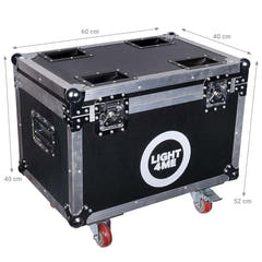 Light4Me CC60 Caja para cables con ruedas