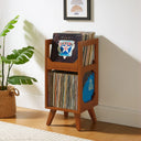Stand de almacenamiento pequeño para discos de vinilo Crosley Asheville