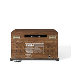 Crosley Musician Sistema de música 8 en 1, Nogal