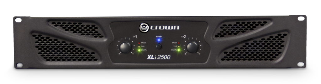 Crown XLi2500 Amplificador de Potencia (2x500W, 8 Ohm)