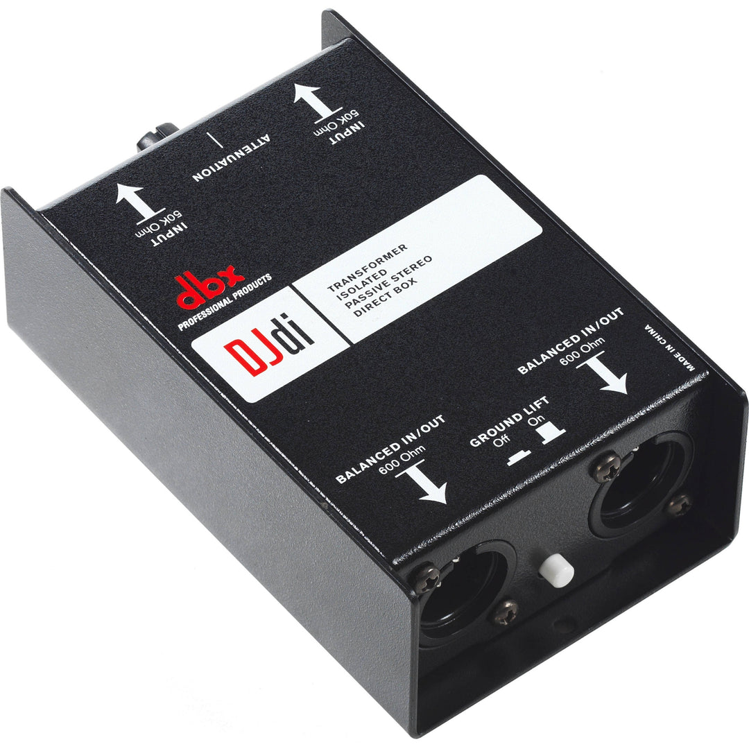 dbx DJDI Caja DI Pasiva de 2 canales
