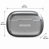 AIWA ETWS-160 True Wireless Earbuds con ANC, ENC y Bluetooth 5.4