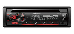 Pioneer DEH-S420BT 1-DIN Estéreo para Auto con CD, Bluetooth y USB