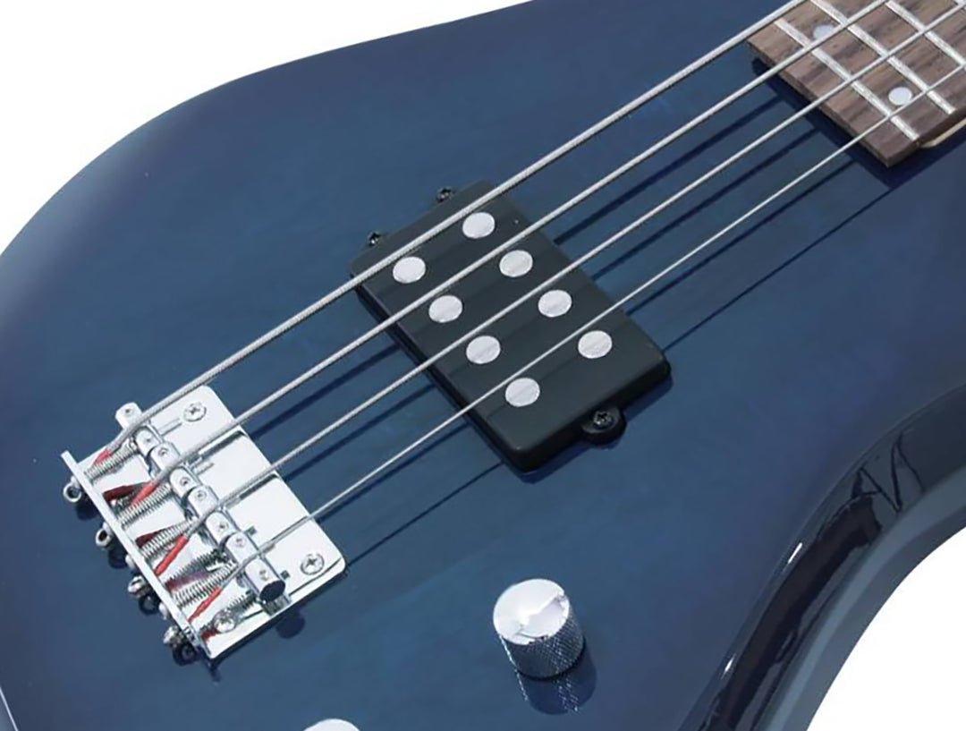 DiMavery SB-201 Bajo eléctrico (Azul Burst)
