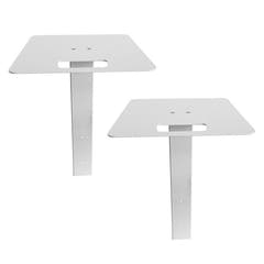 DNA DJ BOOTH TOWERS – extensiones de esquina blancas para DJ Booth (2 uds.)