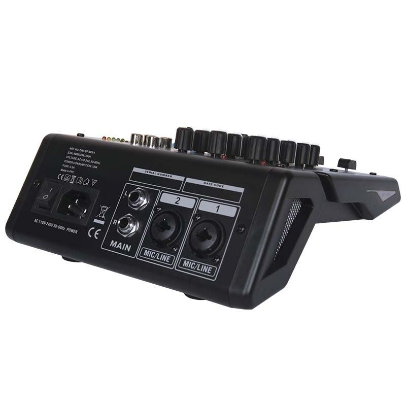 DNA EF-MIX 4, mezclador de 4 canales con Bluetooth