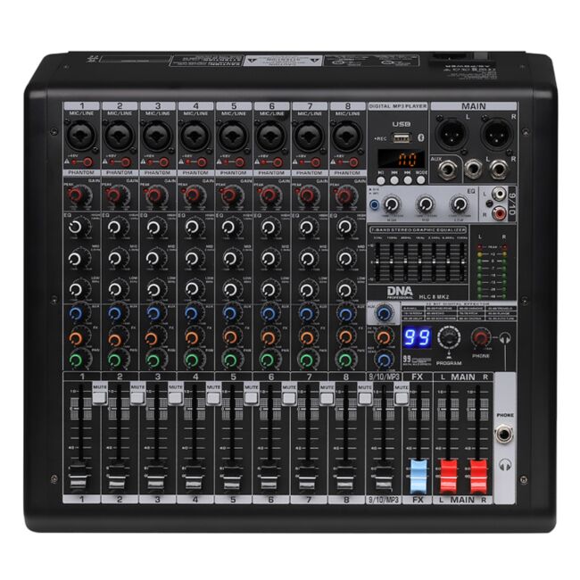 DNA HLC 8 MK2 mezclador de audio analógico