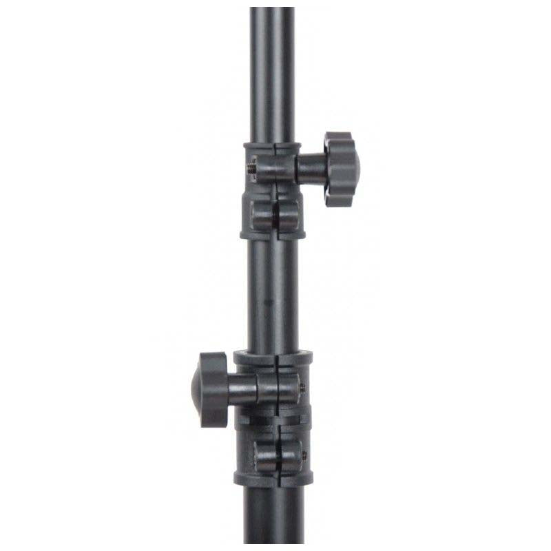 Soporte de luces con barra en T 265 cm (20 kg)