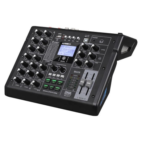 DNA MIX-EFF 4 canales, Bluetooth, USB y DSP