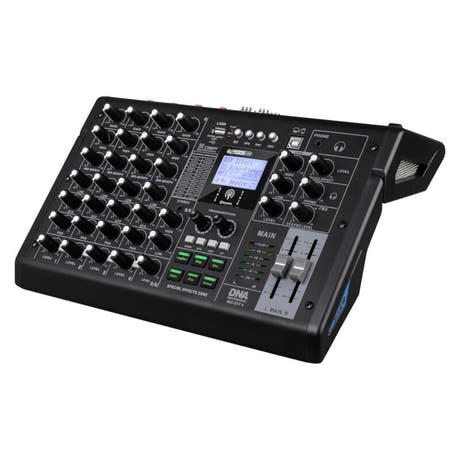 DNA MIX-EFF 6 mezclador analógico de 6 canales con Bluetooth, USB y DSP