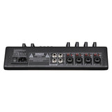 DNA MIX-EFF 6 mezclador analógico de 6 canales con Bluetooth, USB y DSP