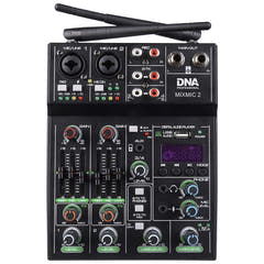 Mezclador de sonido DNA con set de micrófonos inalámbricos