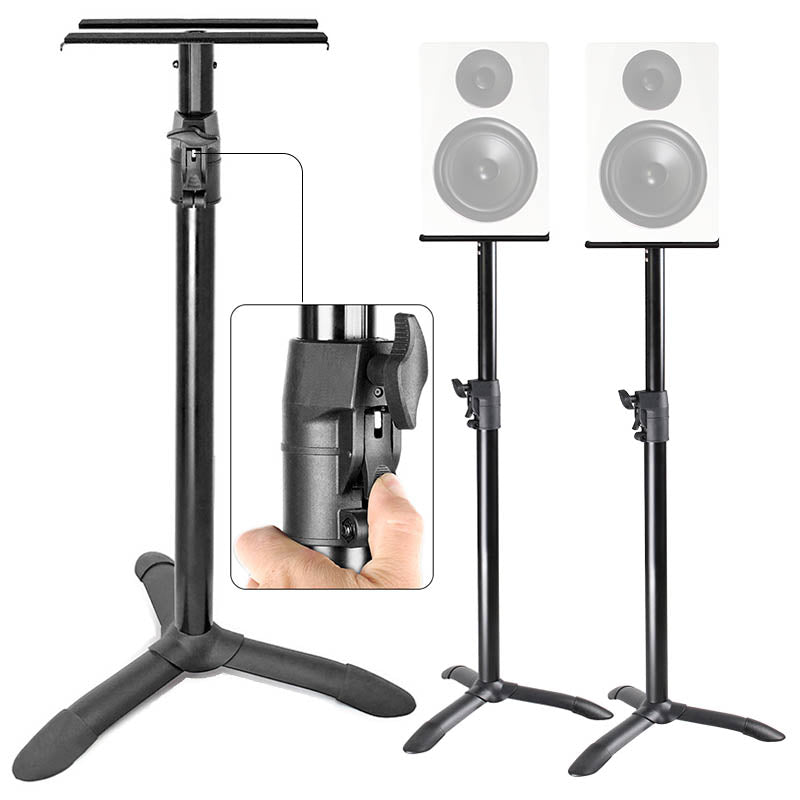 Set de monitores de estudio con 2 soportes (20kg)