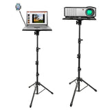 Laptop- og projektorstativ med smartphoneholder