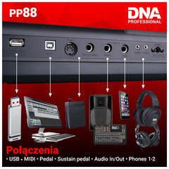 DNA PP-88 Piano digital – 88 teclas