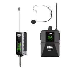 DNA UWH 1 Sistema de Micrófonos de diadema inalámbrico con Bodypack