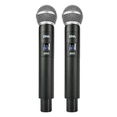 DNA WM4 Set combinado de micrófonos inalámbricos
