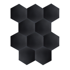 DNA AM3 BK Paneles acústicos 10 unidades Hexágono negro