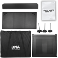 DNA DJ BOOTH MESH BK DJ-stand, negro