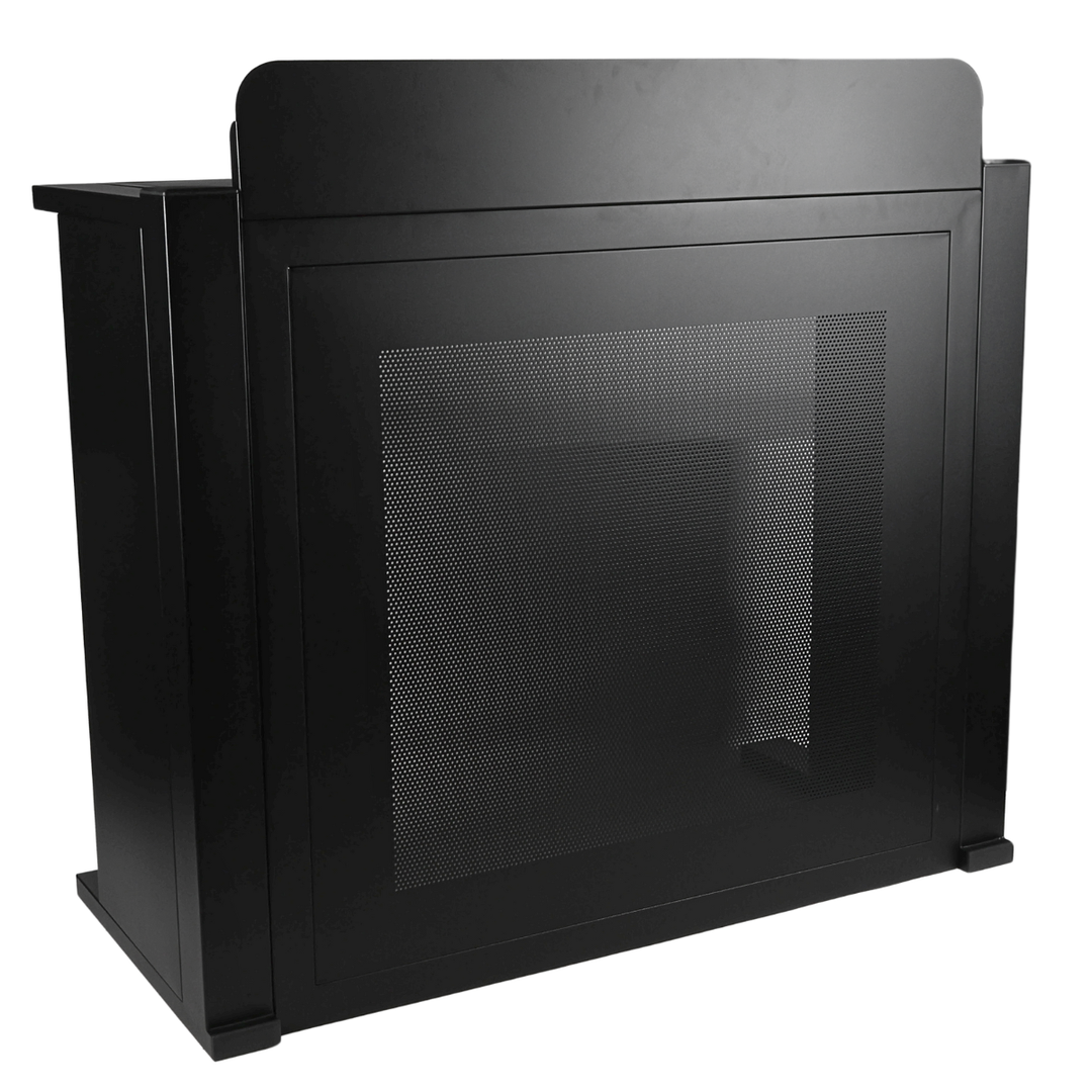 DNA DJ BOOTH MESH BK DJ-stand, negro