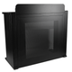 DNA DJ BOOTH MESH BK DJ-stand, negro