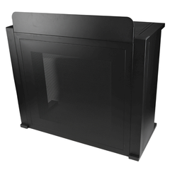 DNA DJ BOOTH MESH BK DJ-stand, negro