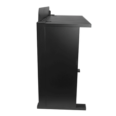 DNA DJ BOOTH MESH BK DJ-stand, negro
