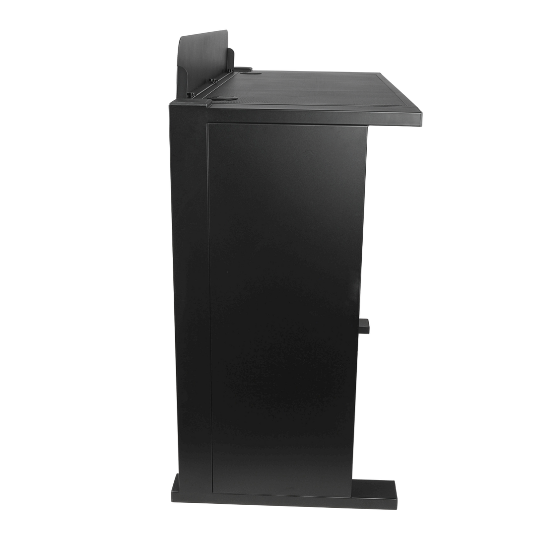 DNA DJ BOOTH MESH BK DJ-stand, negro