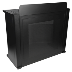 DNA DJ BOOTH MESH BK DJ-stand, negro