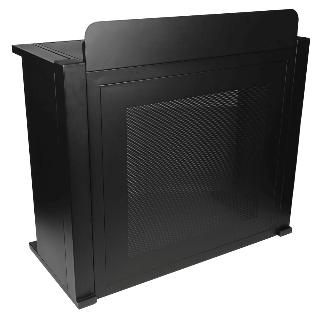 DNA DJ BOOTH MESH BK DJ-stand, negro