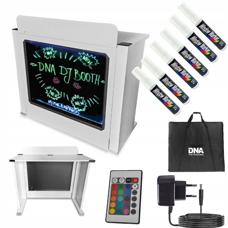 DNA DJ BOOTH, blanco