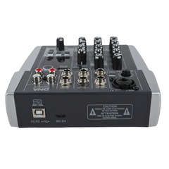 DNA QMX502 Mezclador de sonido 5 canales