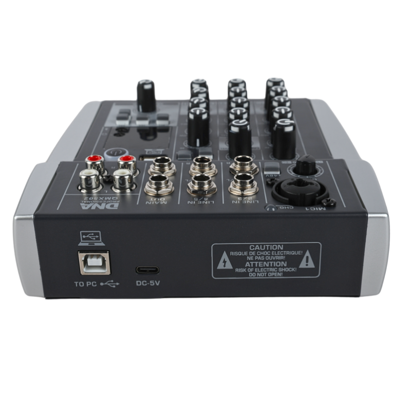 DNA QMX502 Mezclador de sonido 5 canales