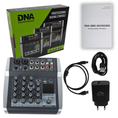 DNA QMX602 Mezclador de audio 6 canales