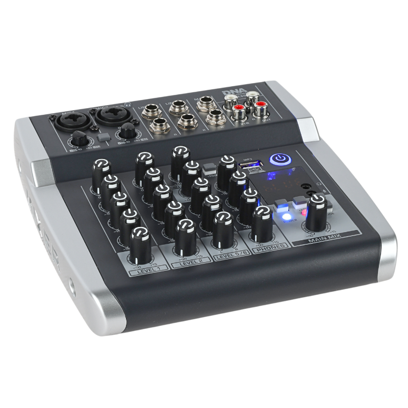 DNA QMX602 Mezclador de audio 6 canales