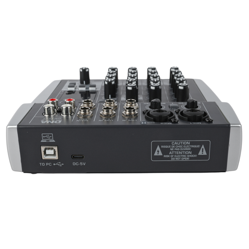 DNA QMX602 Mezclador de audio 6 canales