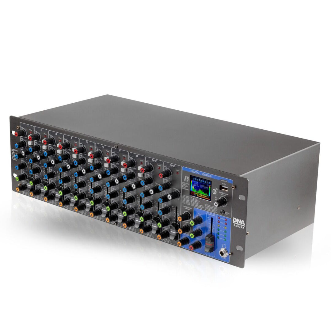 DNA RM12FX Mezclador de rack con Bluetooth