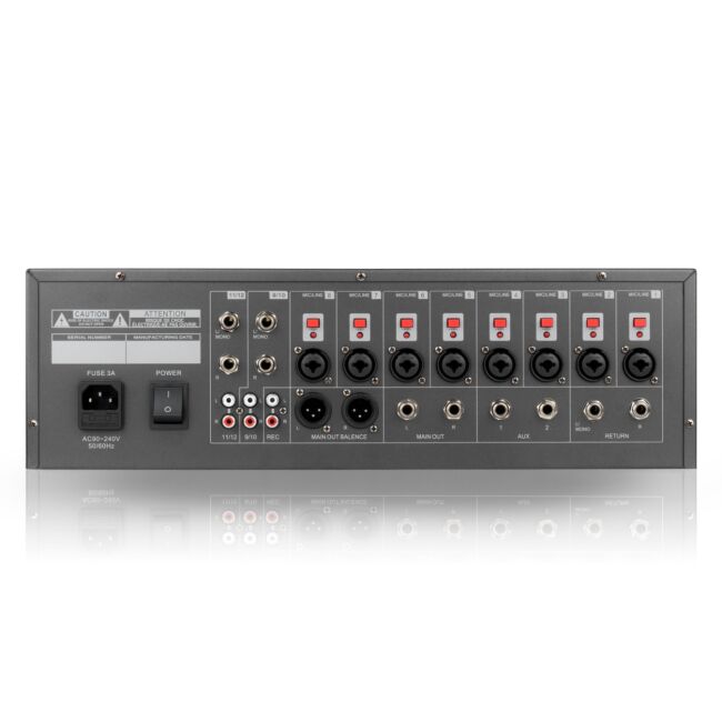 DNA RM12FX Mezclador de rack con Bluetooth