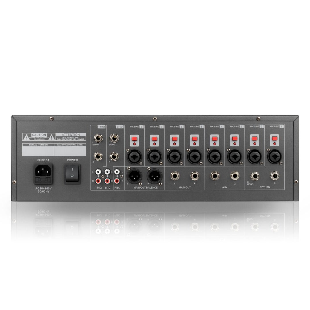 DNA RM12FX Mezclador de rack con Bluetooth