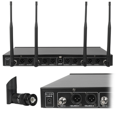 DNA RV-8 Set de micrófonos UHF inalámbricos con 8 micrófonos de mano