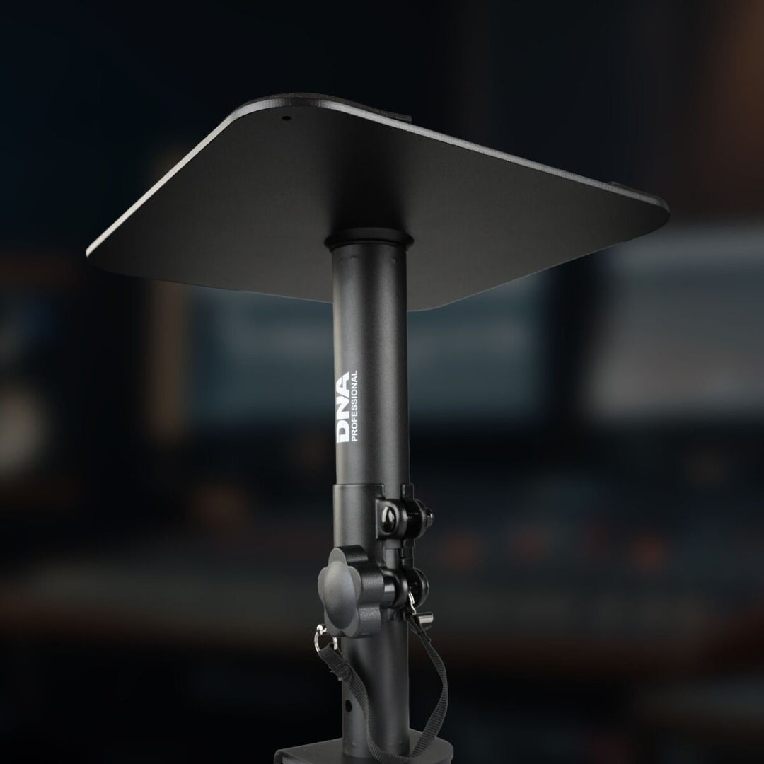 Soportes para monitores de estudio con abrazadera de mesa (2 uds.)