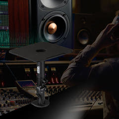 Soportes para monitores de estudio con abrazadera de mesa (2 uds.)
