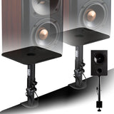 Soportes para monitores de estudio con abrazadera de mesa (2 uds.)