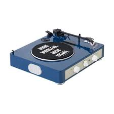 Crosley Brad Retro MK ll Tocadiscos, Azul Marino