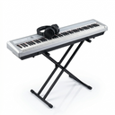 Grooveland P450 Paquete de piano digital (Blanco)