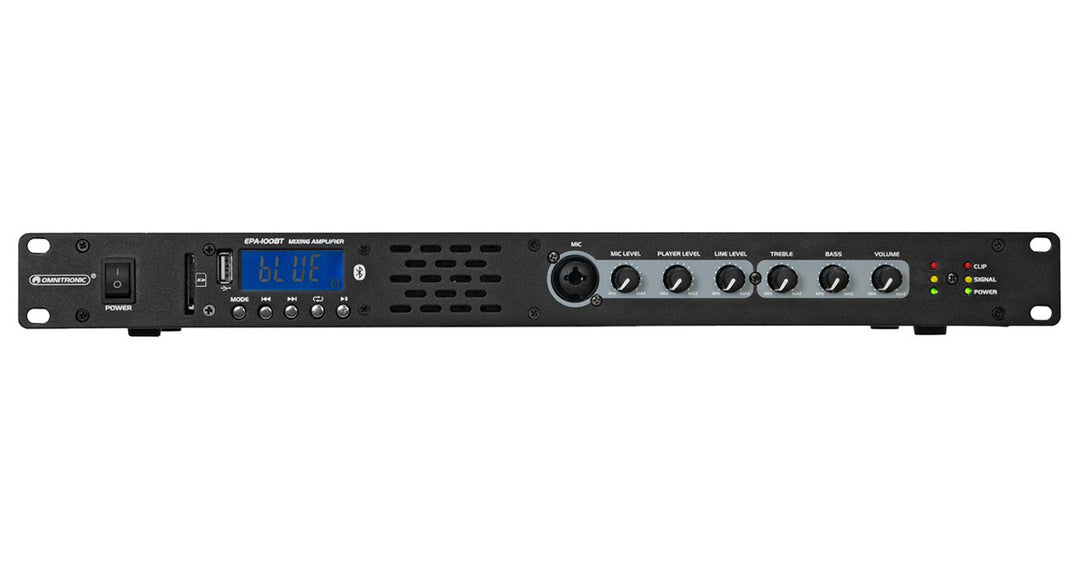 Omnitronic EPA-100BT Reproductor multimedia