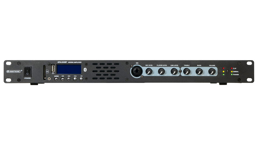 Omnitronic EPA-100BT Reproductor multimedia