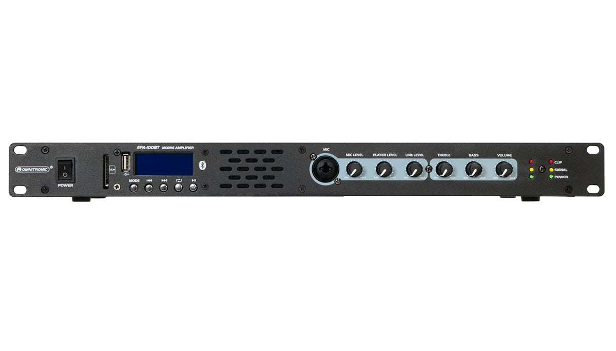 Omnitronic EPA-100BT media centre